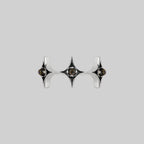ABYSS. North Star Shell Ring - Silver