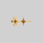 ABYSS. North Star Shell Ring - Gold